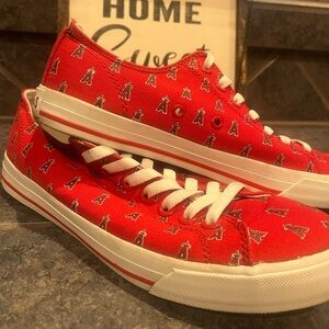 Angels baseball shoes